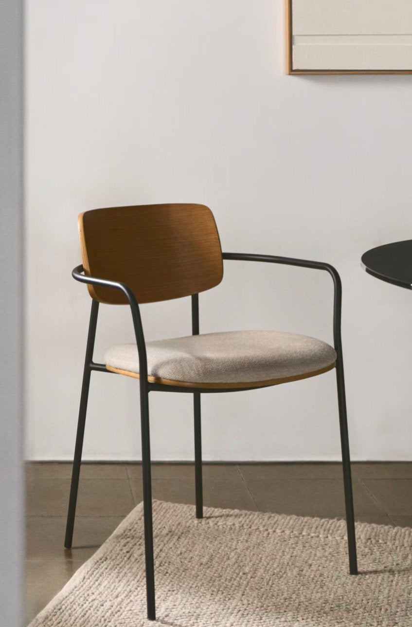 4 Eettafelstoelen - Kave Home, Huis en Inrichting, Ophalen of Verzenden, Zo goed als nieuw