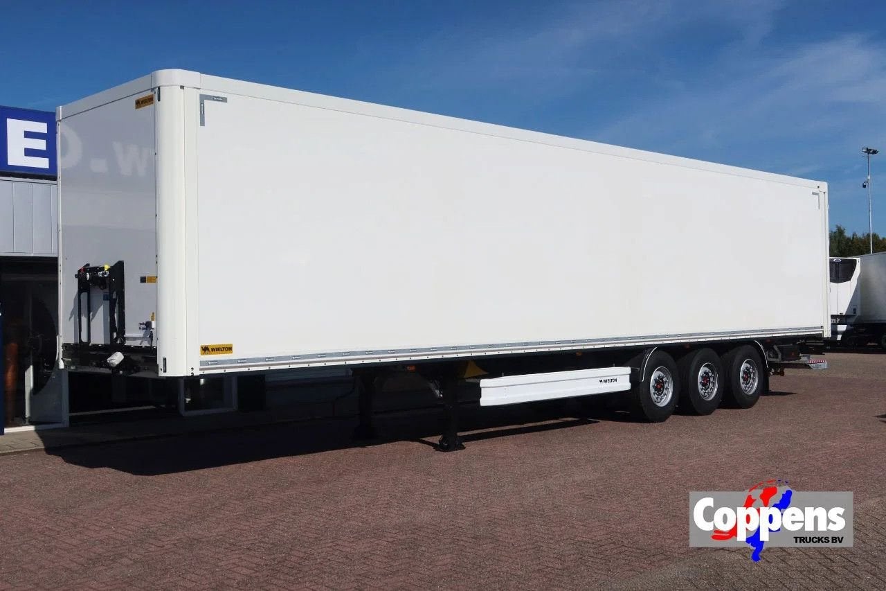 Wielton 3 Asser. Gesloten met Dhollandia klep 2500 kg Lift a, Bedrijf, Te koop, Aanhangers en Opleggers