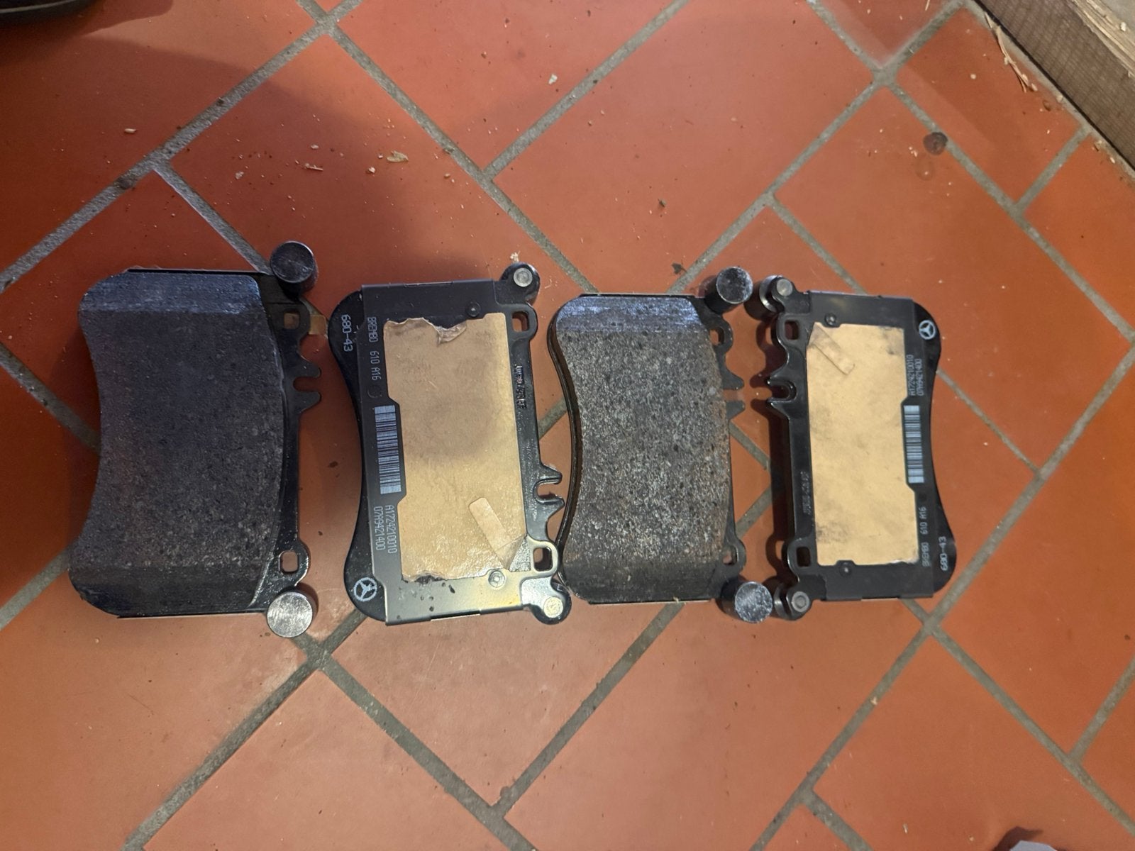 Plaquettes de frein Mercedes Benz Original, Enlèvement ou Envoi, Neuf