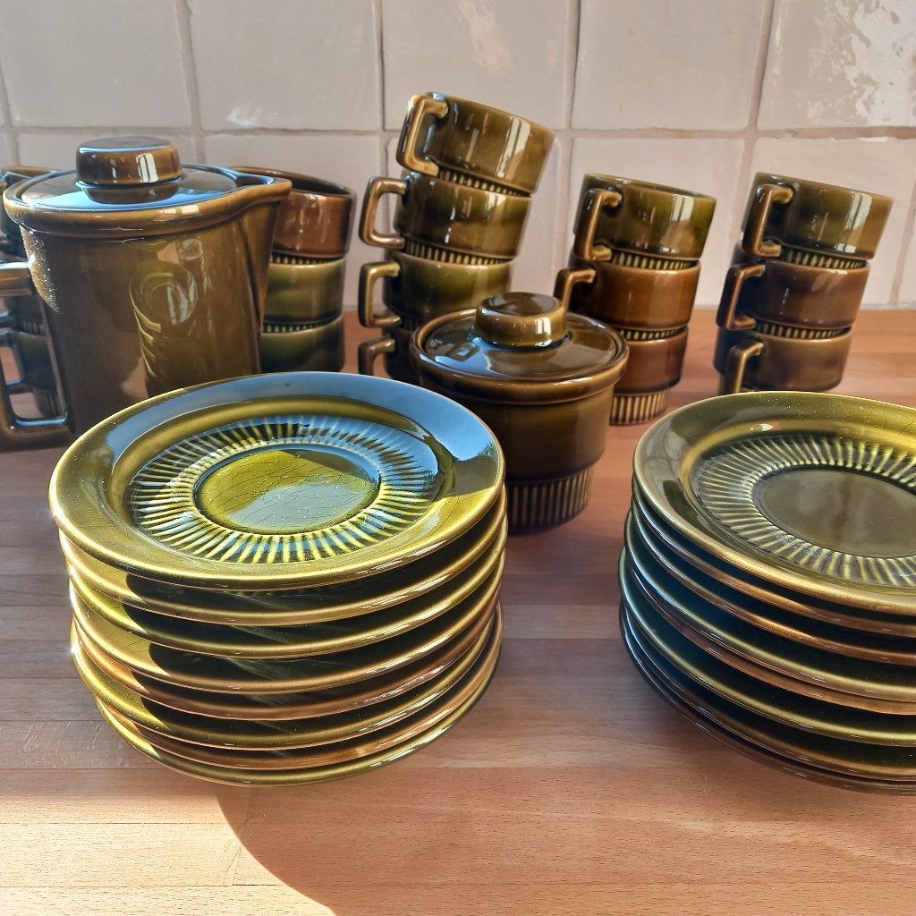Vaisselle/tasses à café, Céramique, Enlèvement, Utilisé, Campagne/Folklorique