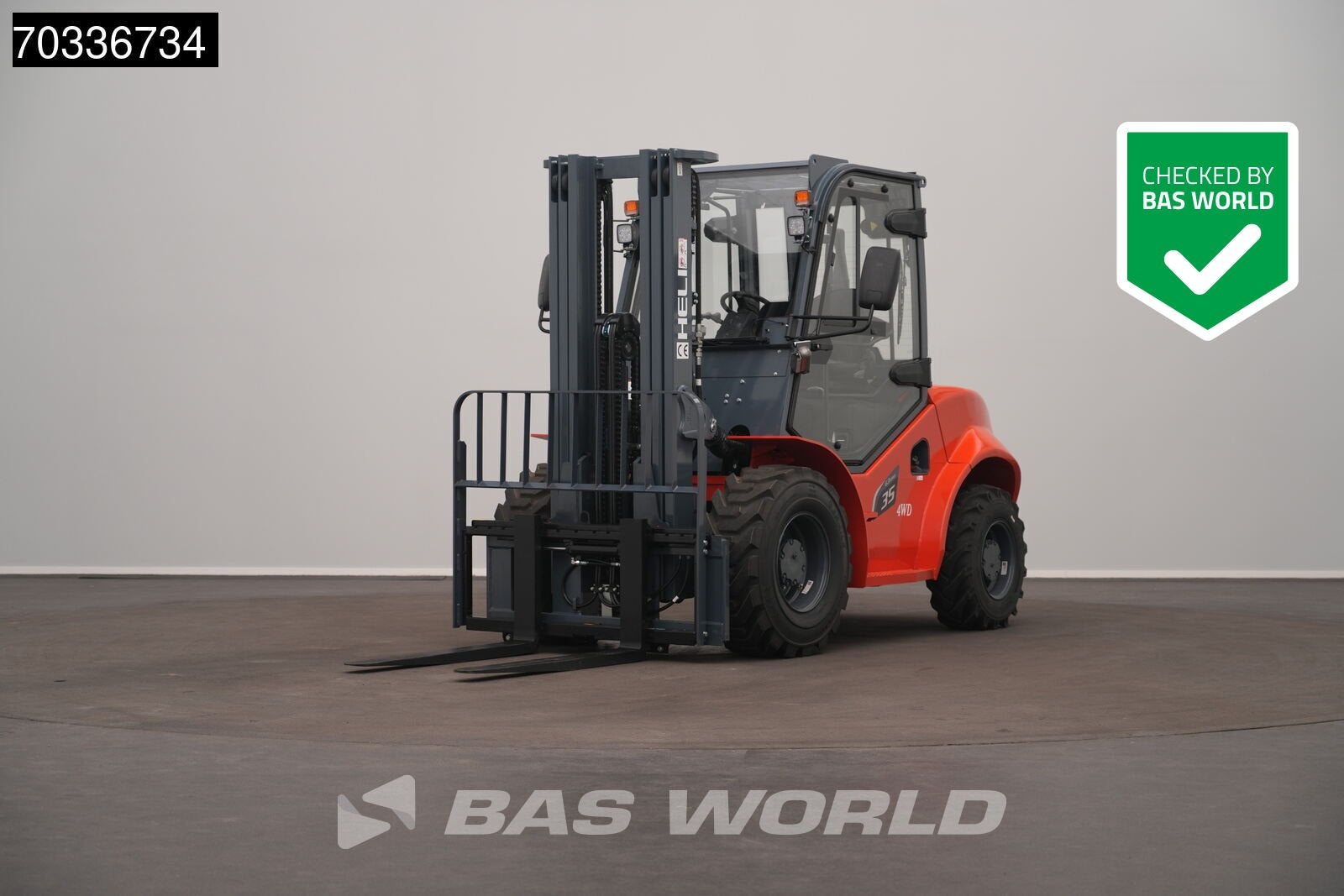 Heli CPCD35 FACTORY WARRANTY - 4x4 - KUBOTA ENGINE - CE, Articles professionnels