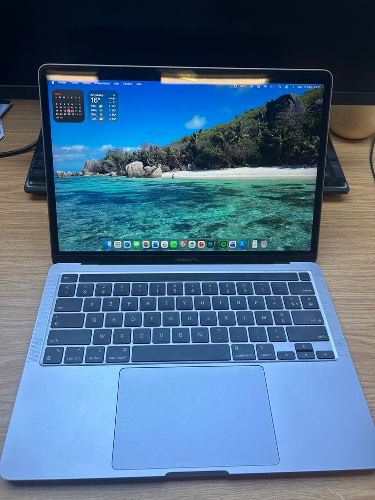 Macbook Pro M1, 256 GB, Enlèvement ou Envoi, Utilisé, Azerty