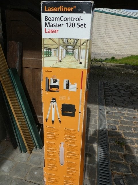 Laserliner BeamControl-Master 120, Doe-het-zelf en Bouw, Ophalen, Zo goed als nieuw