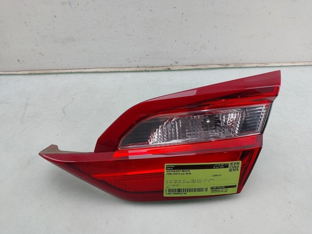 ACHTERLICHT RECHTS Ford Fiesta 7 (|H1BB13A602BG|2235619|), Gebruikt, Henry-Ford-Straße  1
50735  Köln, DE, Ford-Werke GmbH, Kunden@ford.com