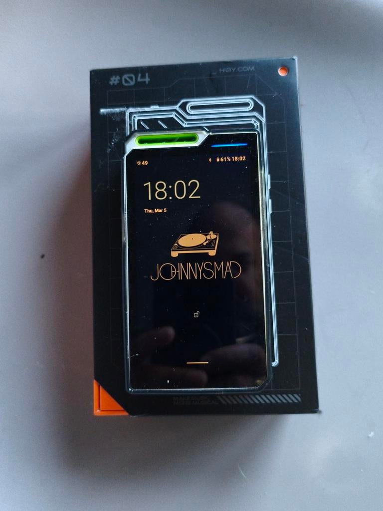 Hiby R4 android DAP , high resolution music player., Audio, Tv en Foto, Mp3-spelers | Overige merken, Zo goed als nieuw, 40 GB en meer
