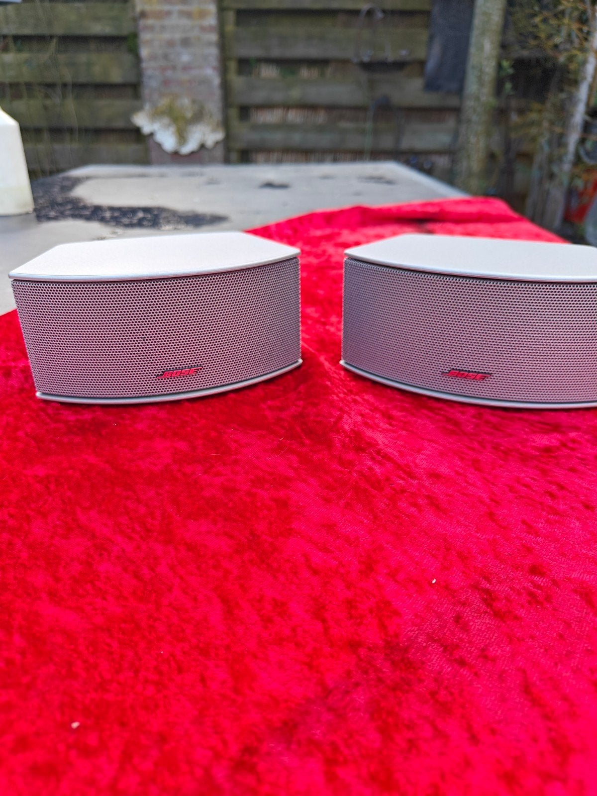 Haut-parleurs Bose 321 Gemstone, 2 x gris argenté ! beau, TV, Hi-fi & Vidéo, Ensembles home-cinéma, Enlèvement ou Envoi