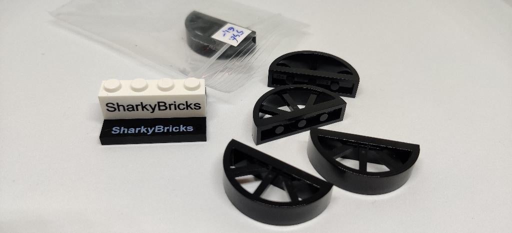 Lego Raam Boog Zwart 5 stuks (Nieuw), Overige thema's, Lego, Nieuw, Ophalen of Verzenden