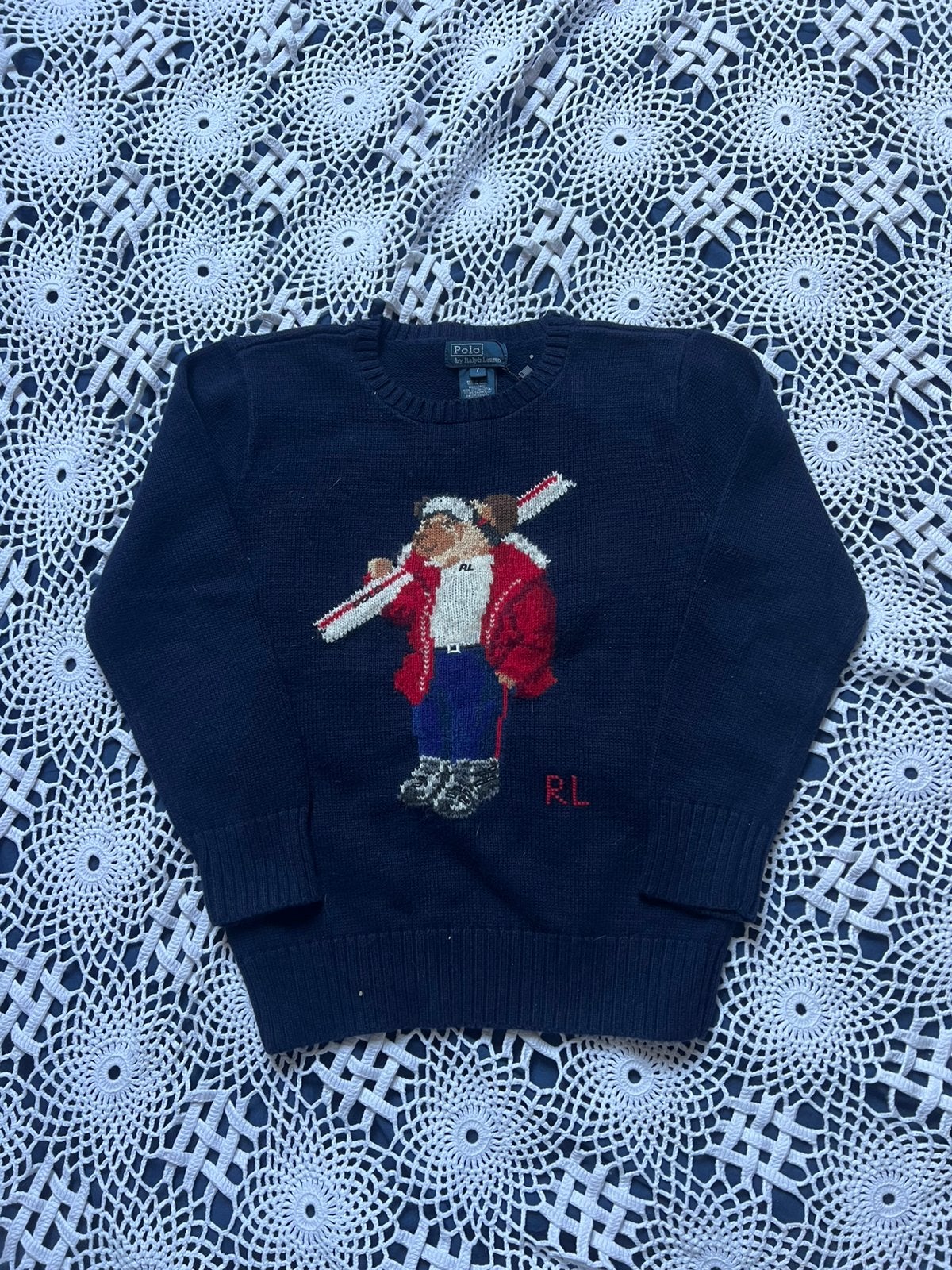 Ralph Lauren polo beer - 7 jaar, Ophalen of Verzenden, Zo goed als nieuw