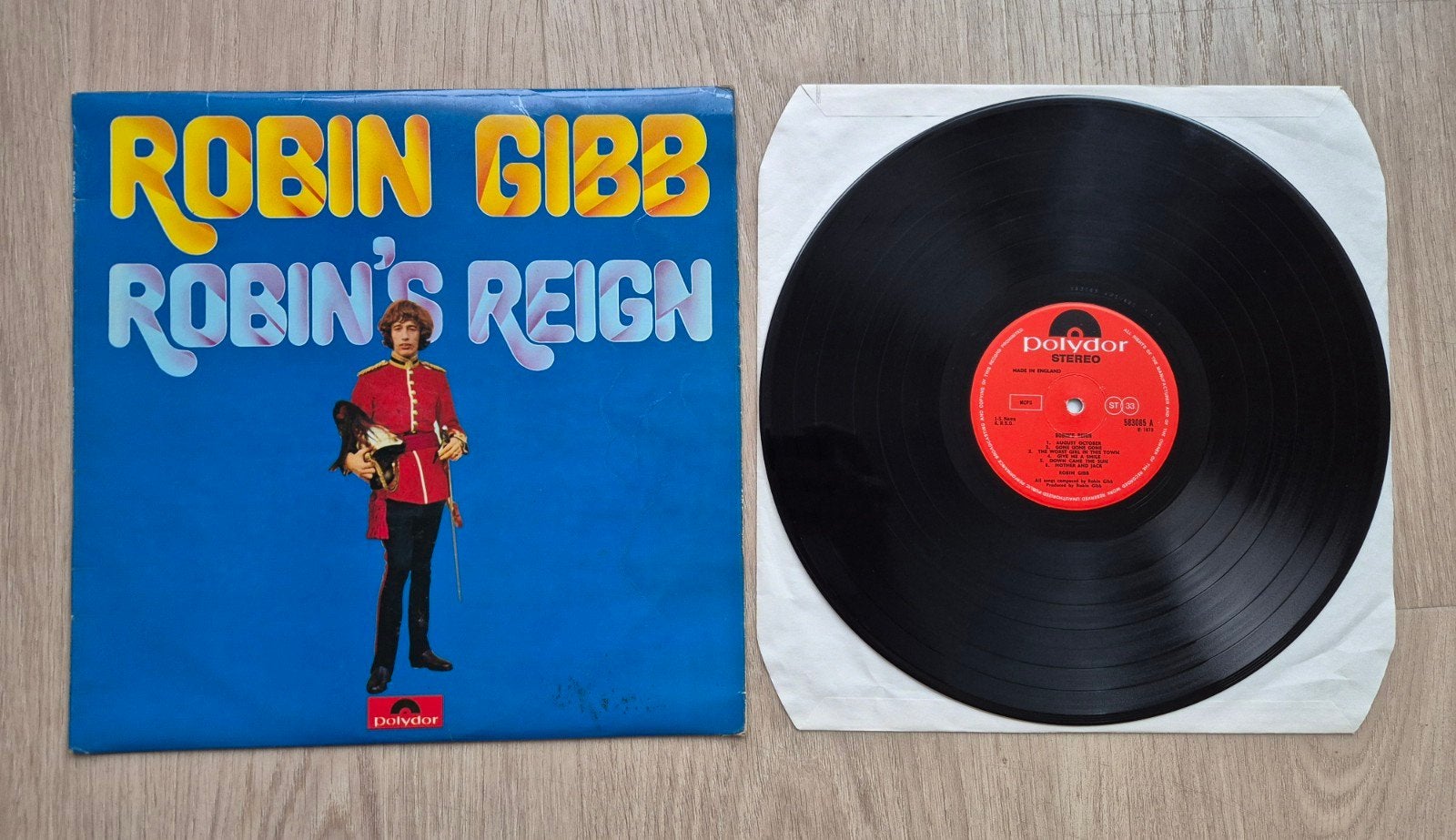 Robin Gibb - Robin's Reign, Cd's en Dvd's, Vinyl | Filmmuziek en Soundtracks, Ophalen, LP