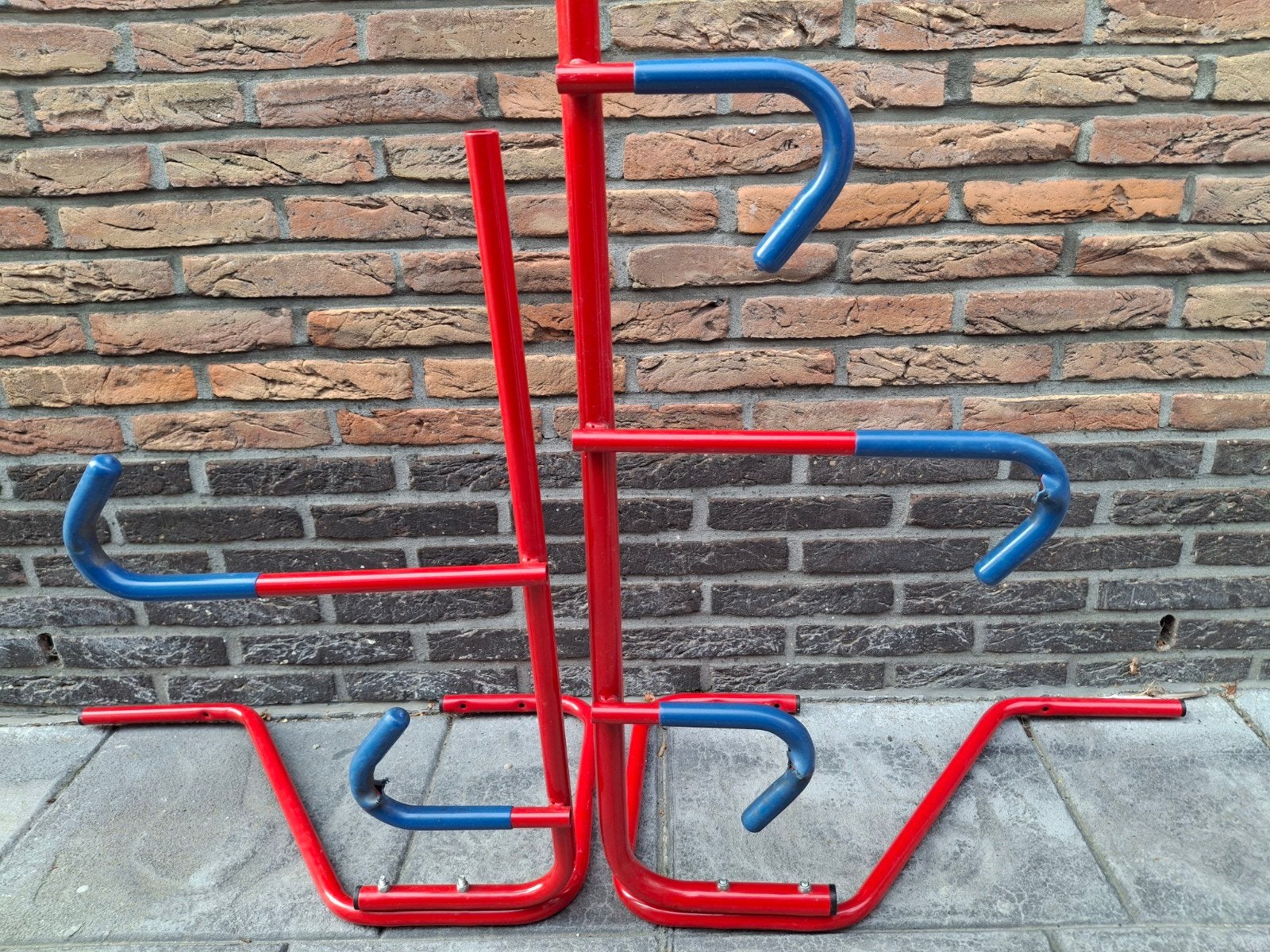 fietsrek om aan plafond te bevestigen, Ophalen