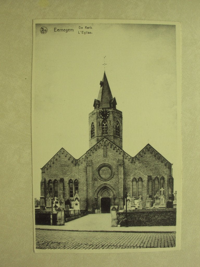 56965 - EERNEGEM - DE KERK - ZIE 2 FOTO'S, Verzenden