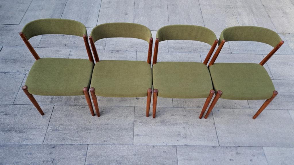 Vintage Deense stoelen, Ophalen, Zo goed als nieuw