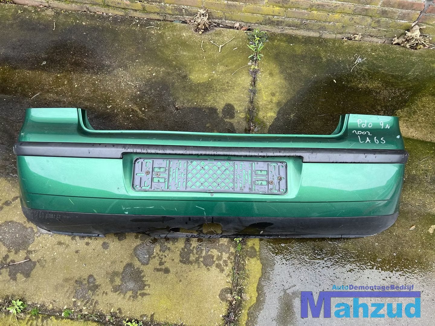 VW POLO 9N 9N2 9N3 groen LA6S Achterbumper 2003-2009, Gebruikt, Volkswagen, Volkswagen AG, Vw@volkswagen.de