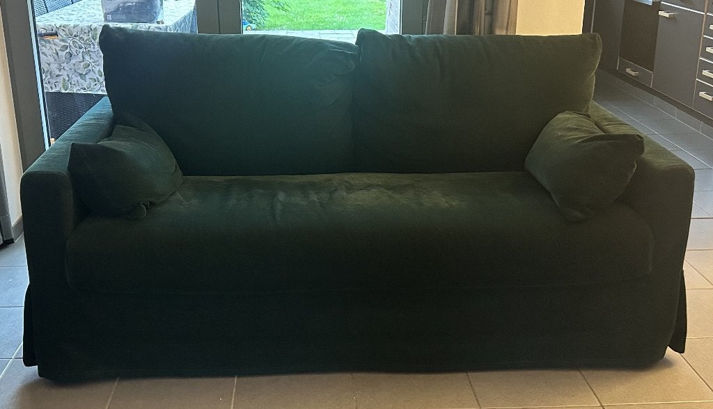 IKEA HYLTARP 2-Seater Sofa – Dark Green, Maison & Meubles, Canapés | Coins salons complets, Comme neuf, Enlèvement