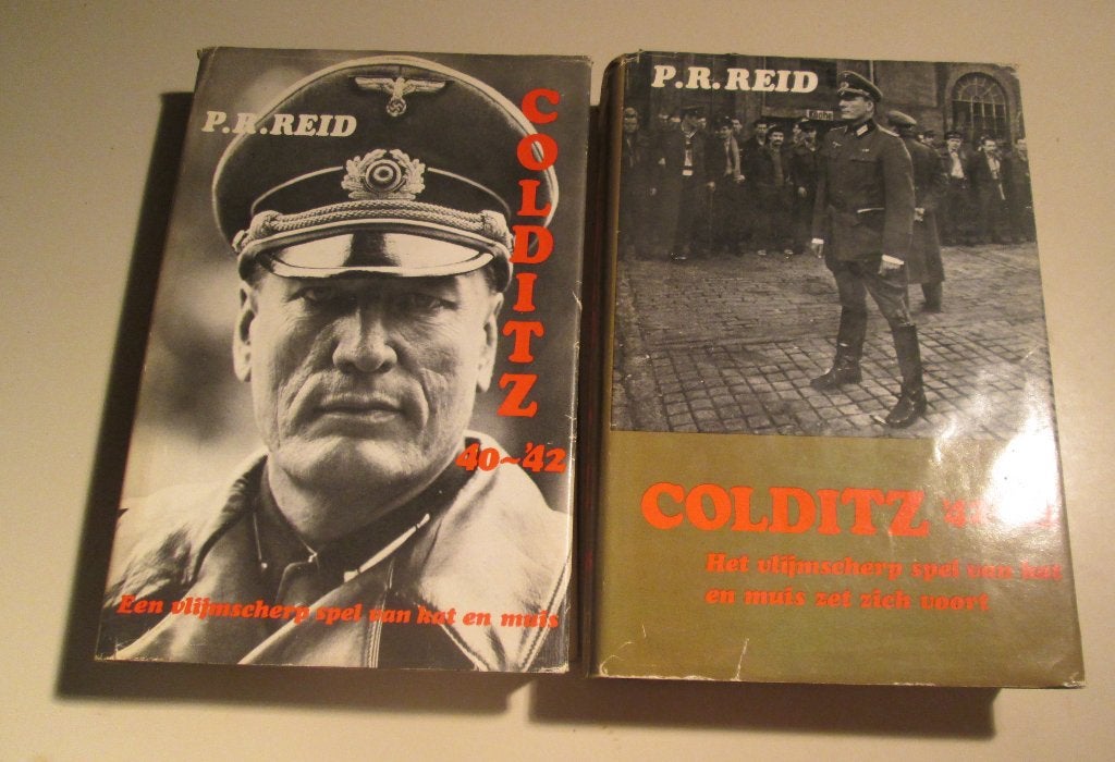 2 WO2 Boeken - Colditz - P R Reid, Ophalen of Verzenden, Tweede Wereldoorlog, Zo goed als nieuw