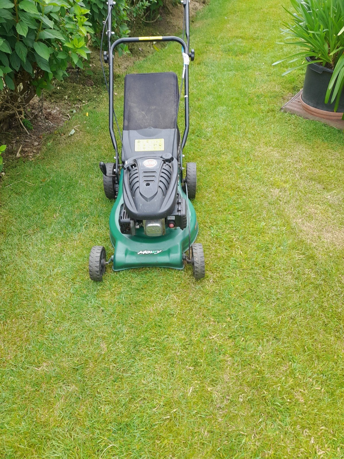 Benzine zelftrekker, Tuin en Terras, Ophalen