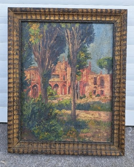 Huile sur toile signe alfred duriau, Antiquités & Art, Art | Peinture | Classique, Enlèvement ou Envoi, Dessin, Toile