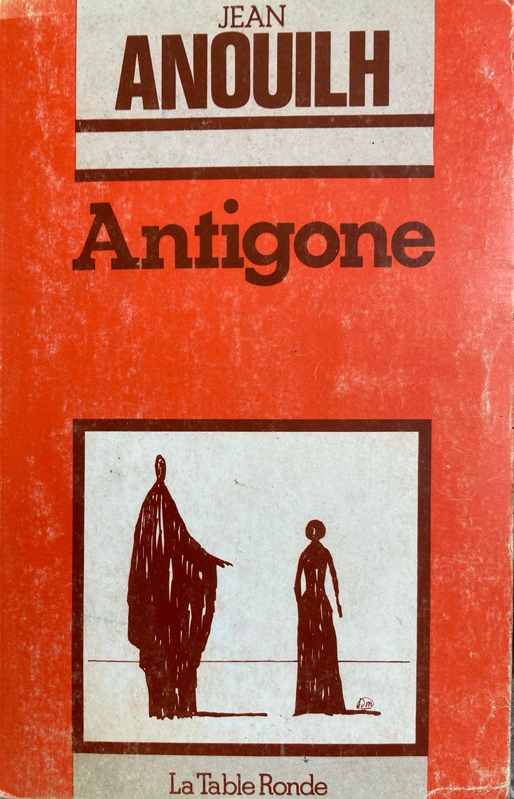 Jean anouilh antigone, Enlèvement ou Envoi, Comme neuf