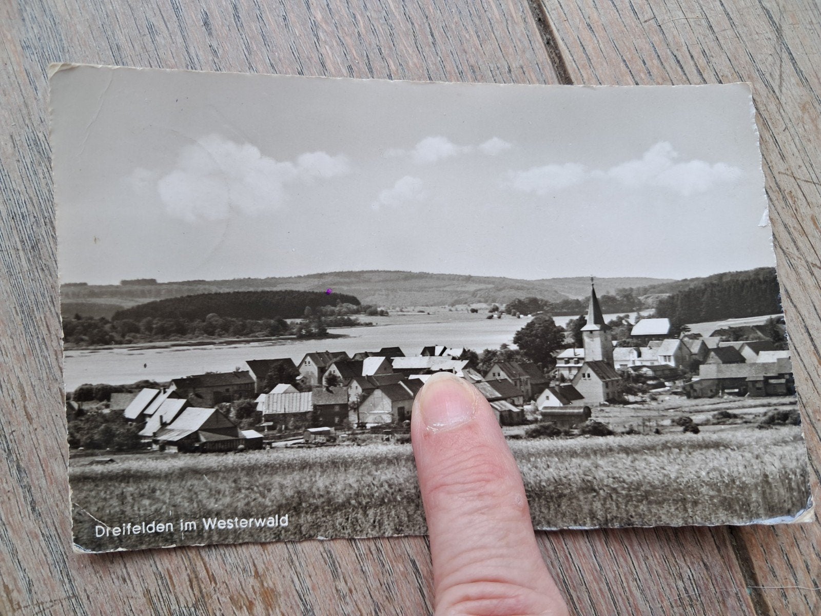beschreven pk : Driefelden in Westerwald, Ophalen of Verzenden