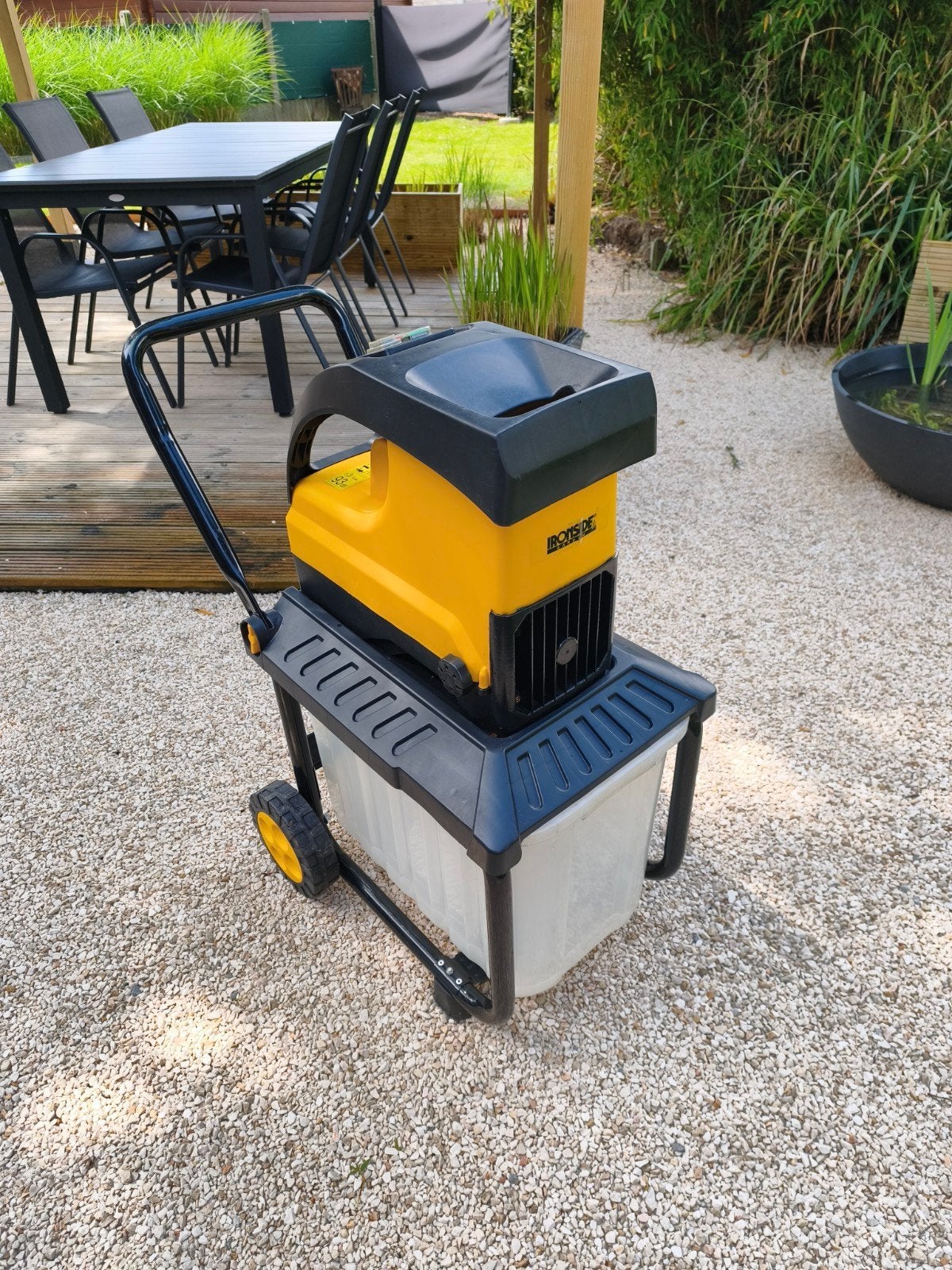Hakselaar, Tuin en Terras, Hakselaars, Ophalen, Zo goed als nieuw, Elektrisch, Met opvangbak