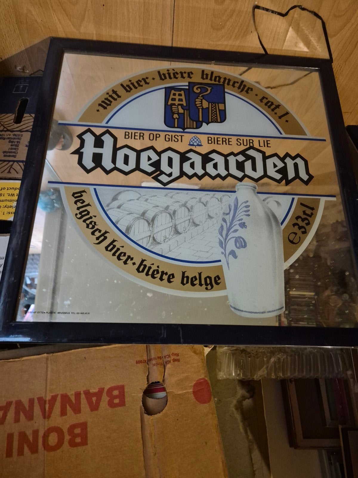 Hoegaarden spiegel, Ophalen