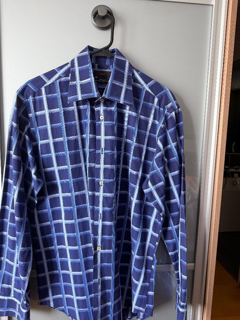 Herenhemden ZARA & Massimo Dutti, Ophalen of Verzenden, Gedragen, Zara & Massimo Dutti, Halswijdte 41/42 (L)