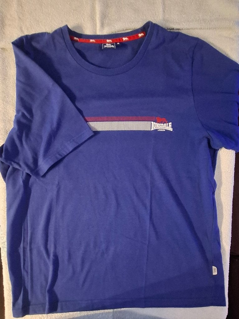 3 T-shirt's Lonsdale, Kleding | Heren, Ophalen, Zo goed als nieuw, Maat 48/50 (M), Overige kleuren