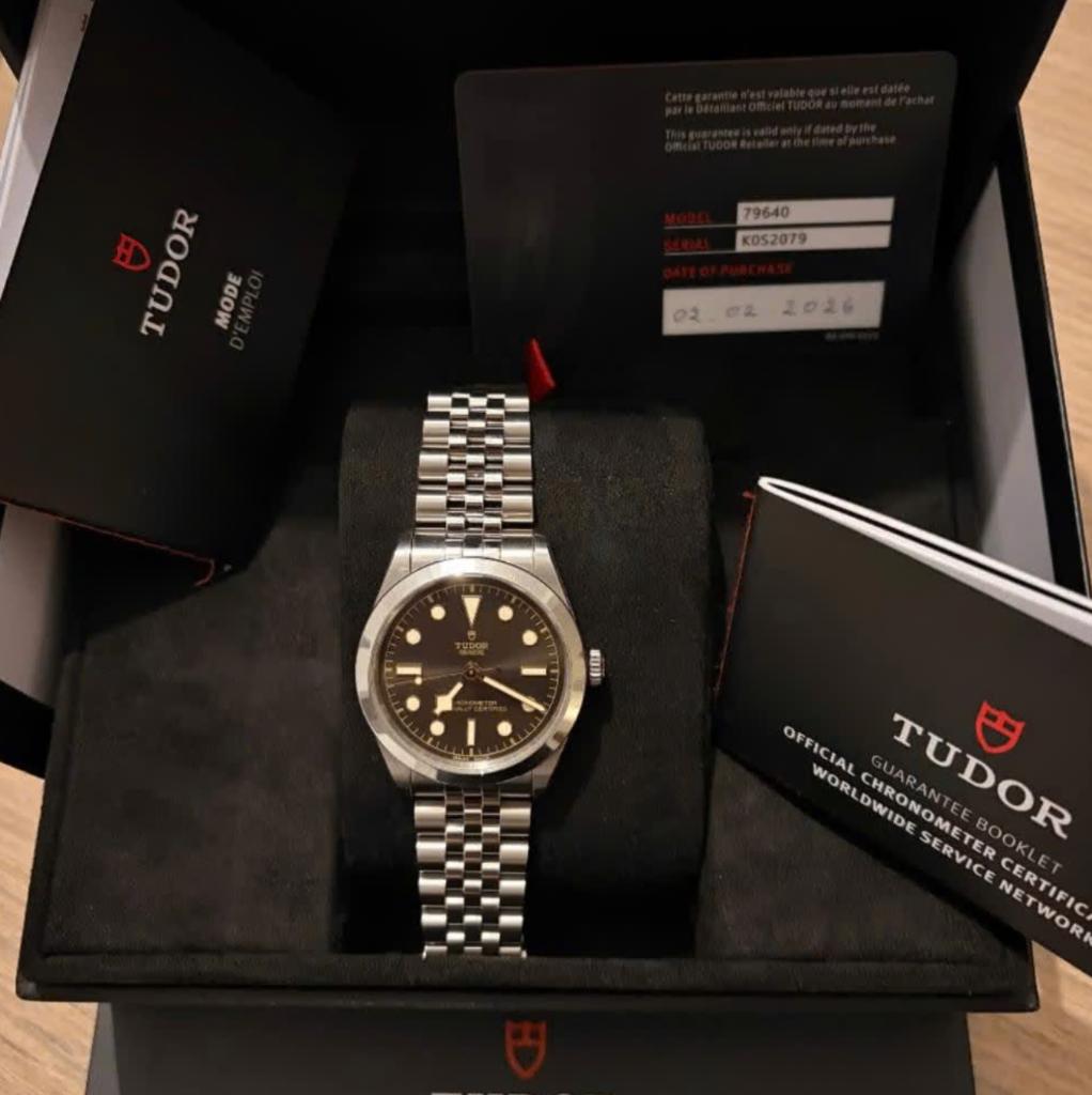 Montre Tudor Black Bay, Montre-bracelet, Autres marques, Enlèvement ou Envoi, Acier