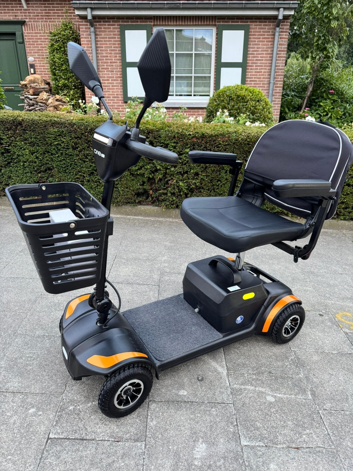 Scootmobiel Vermeiren one air avec grand autonomie, Enlèvement ou Envoi, Pliant, Comme neuf, Fauteuil roulant électrique