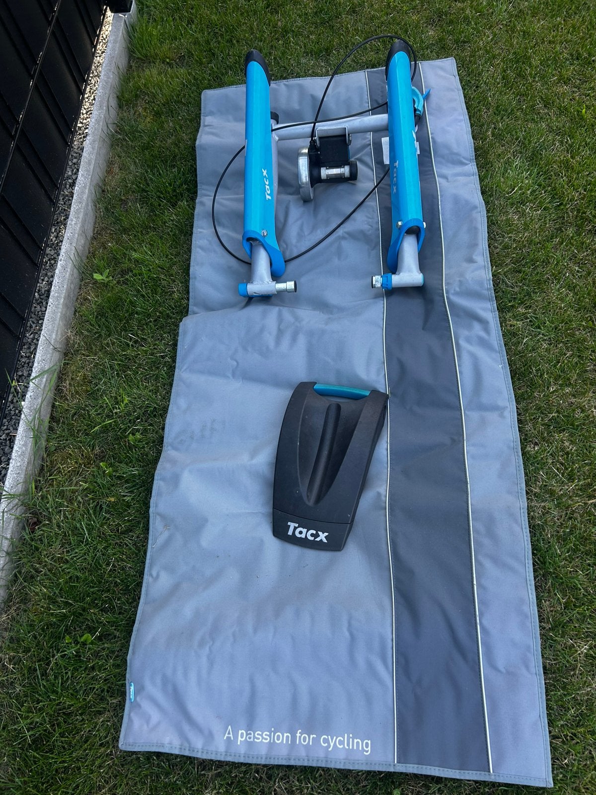 Tacx fietsrol met mat, Fietsen en Brommers, Fietsaccessoires | Overige Fietsaccessoires, Ophalen, Gebruikt