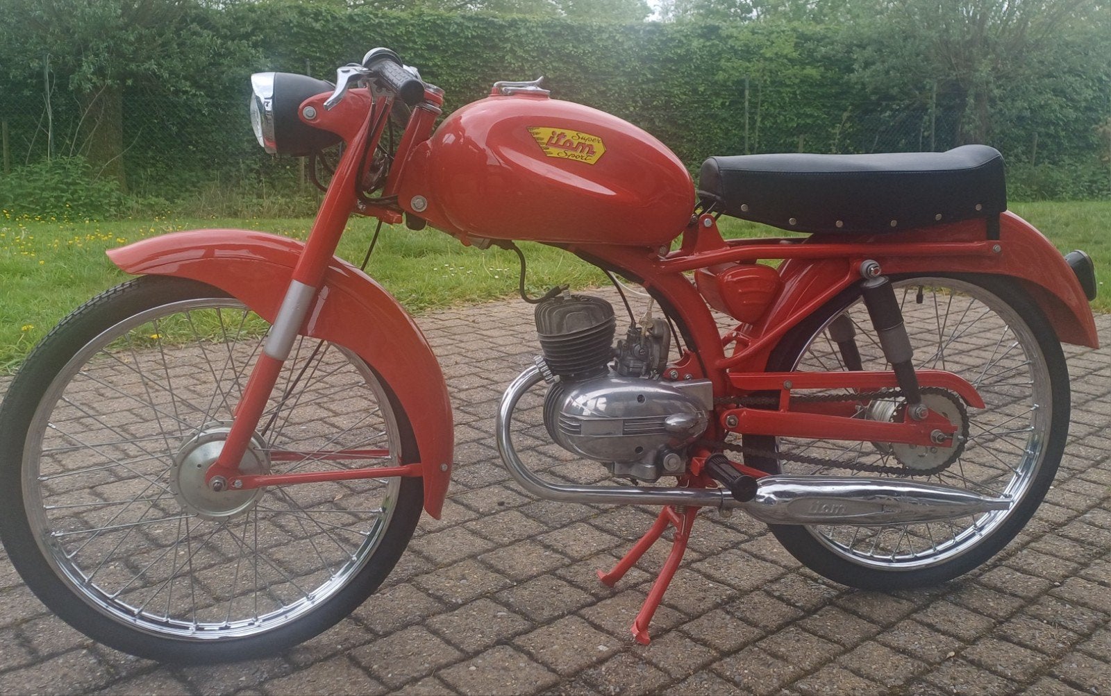 Itom-Super Sport, ancien modèle 1958 entièrement original, Vélos & Vélomoteurs, Cyclomoteurs | Oldtimers & Ancêtres, Enlèvement