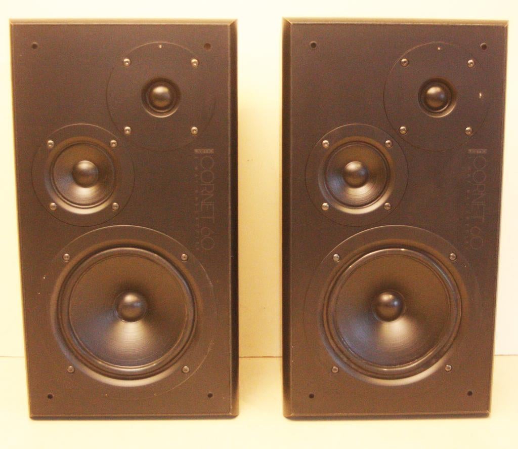Jamo Cornet 60A Luidsprekers / 120 Watt / 8 Ohm / Denmark, Enlèvement ou Envoi, Comme neuf, Haut-parleurs Frontaux, Arrière ou Stéréo
