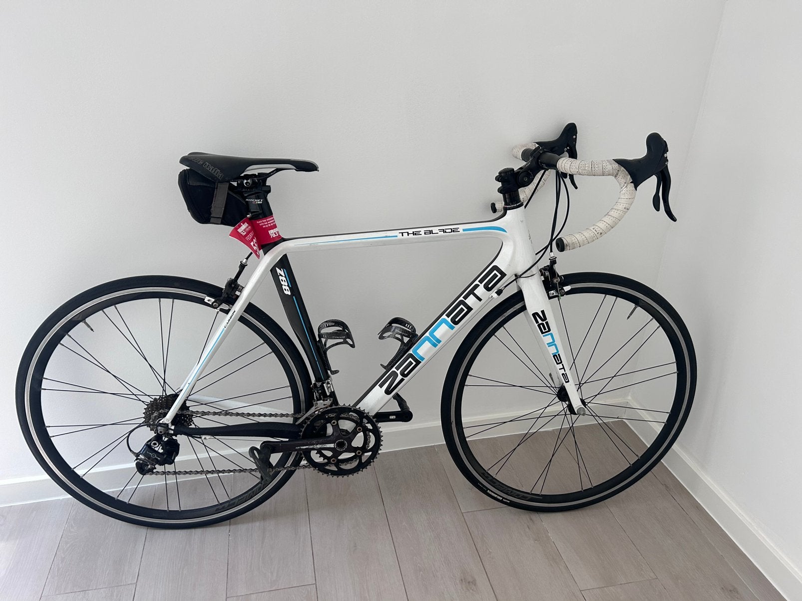 Zannata Z88 The blade Carbon - maat 54, Fietsen en Brommers, 28 inch, Gebruikt, Velgrem, Meer dan 20 versnellingen