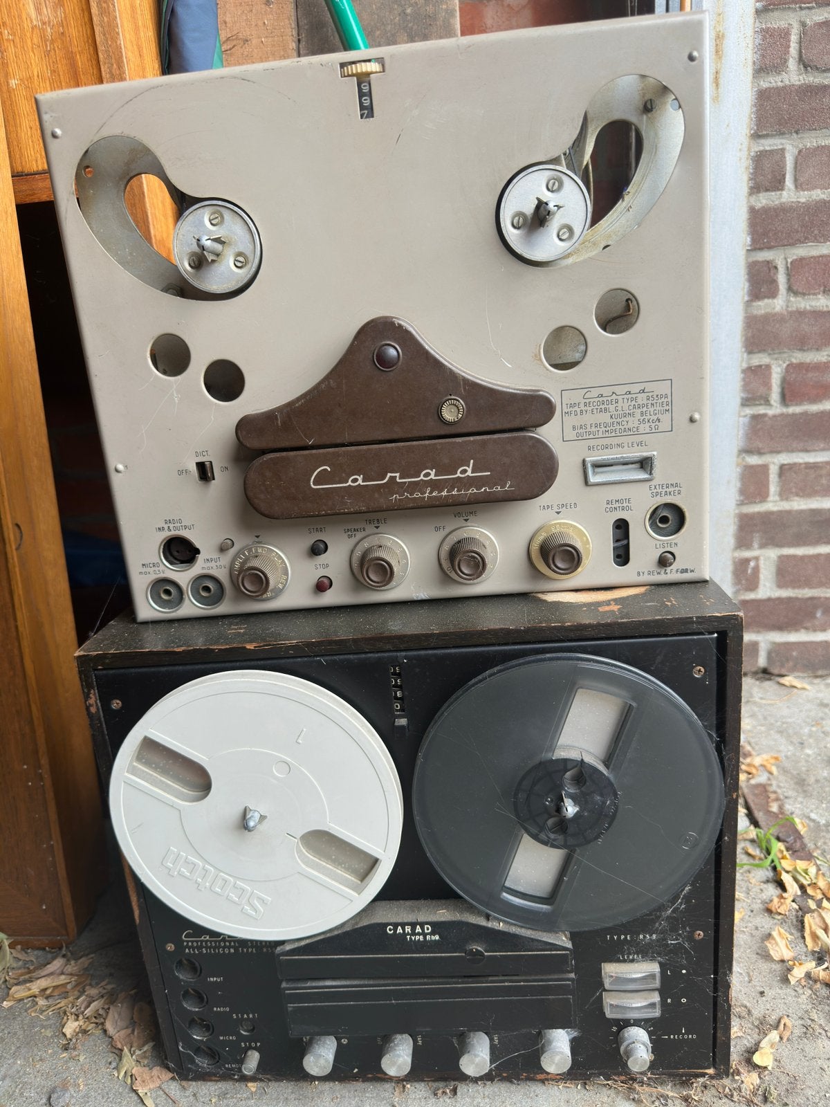 Carad bandopnemer, TV, Hi-fi & Vidéo, Enregistreurs audio, Enlèvement, Magnétophone défectueux