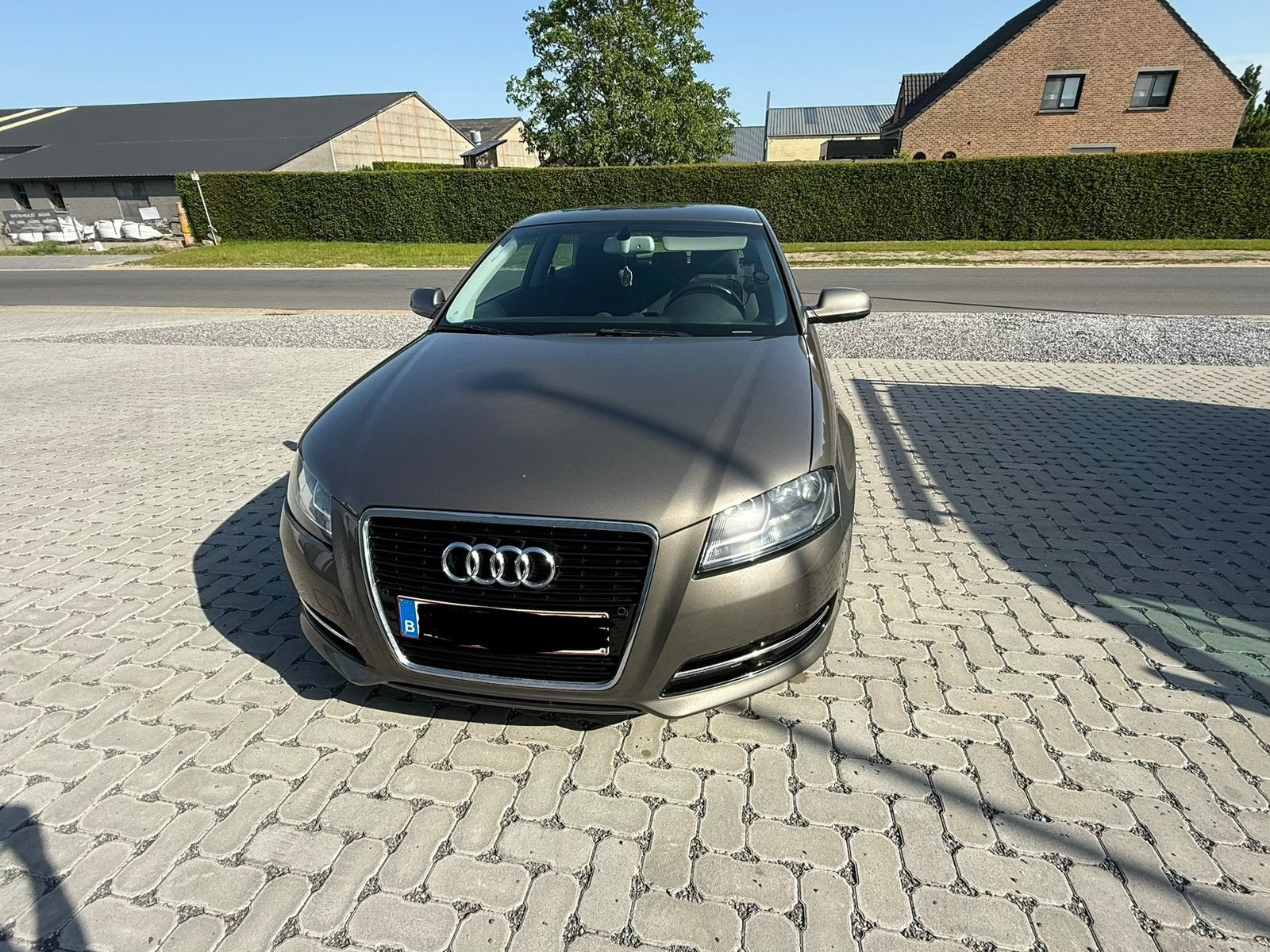 Audi a3, Auto's, Audi, Stof, Zwart, Bruin, Regensensor
