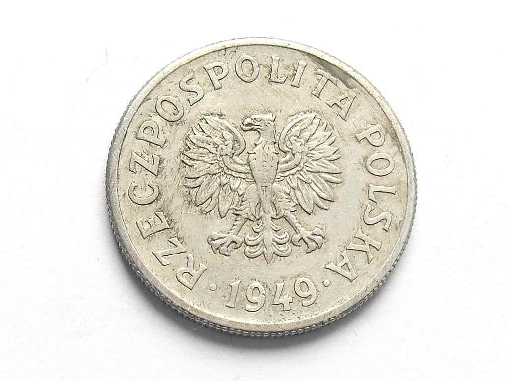 Pièce Pologne - 1949 - 50 Groszy, Envoi, Pologne, Monnaie en vrac
