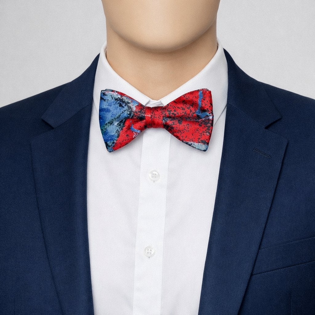 M8. Nœud papillon coloré – Tie Rack Très bon état, Ophalen of Verzenden, Zo goed als nieuw, Meerkleurig