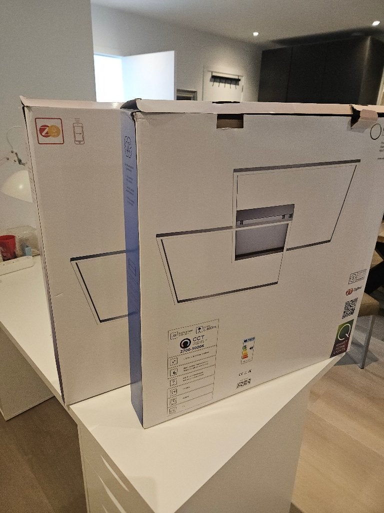2x ledplafondlamp, Ophalen, Gebruikt, Overige fittingen, Plafondlamp