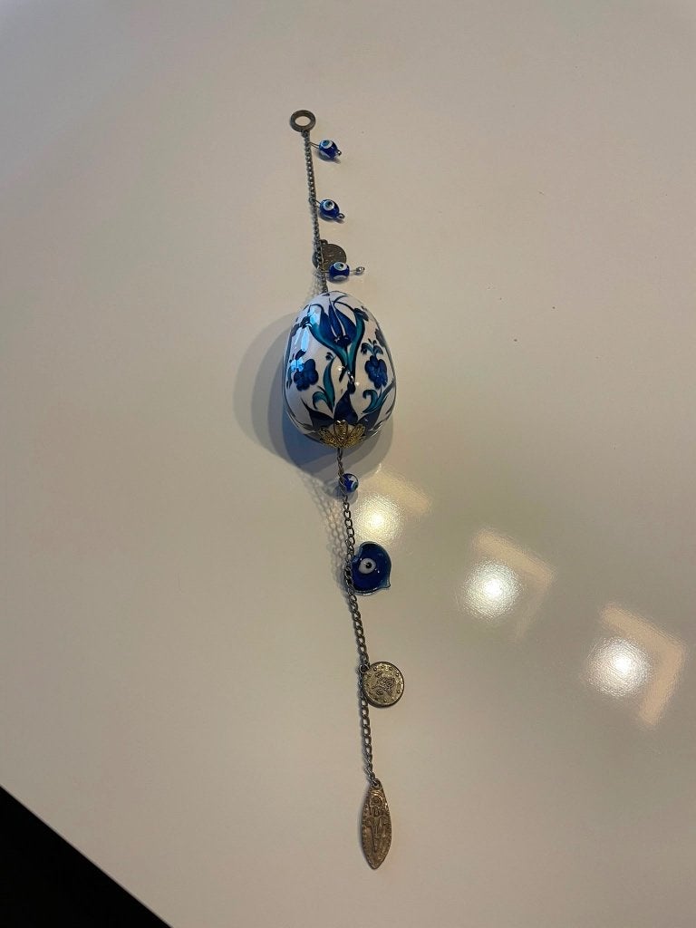 Turks keramisch elegantie ornament in PERFECTE STAAT!, Ophalen of Verzenden