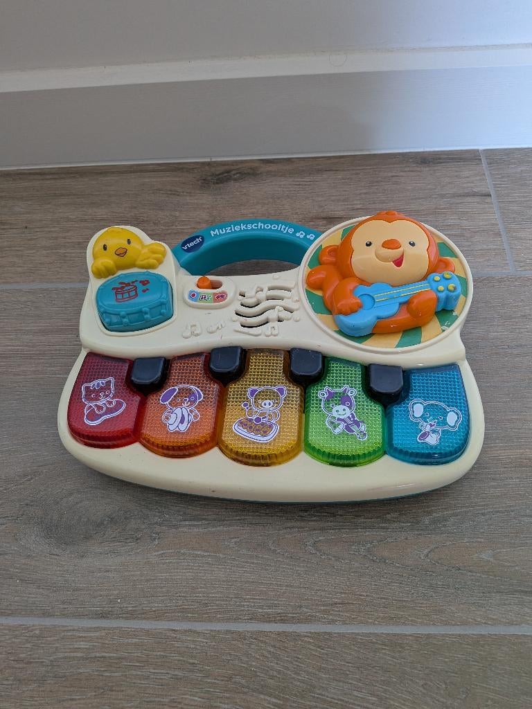vtech piano, Kinderen en Baby's, Ophalen, Gebruikt, 6 maanden tot 2 jaar