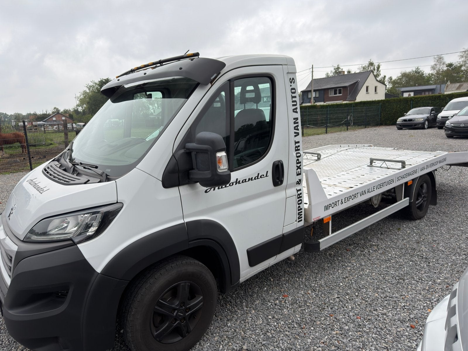 Peugeot Boxer Depanneur*2.2Diesel*1337kglaadvermogen*, Auto's, Voorwielaandrijving, Stof, Wit, Bedrijf