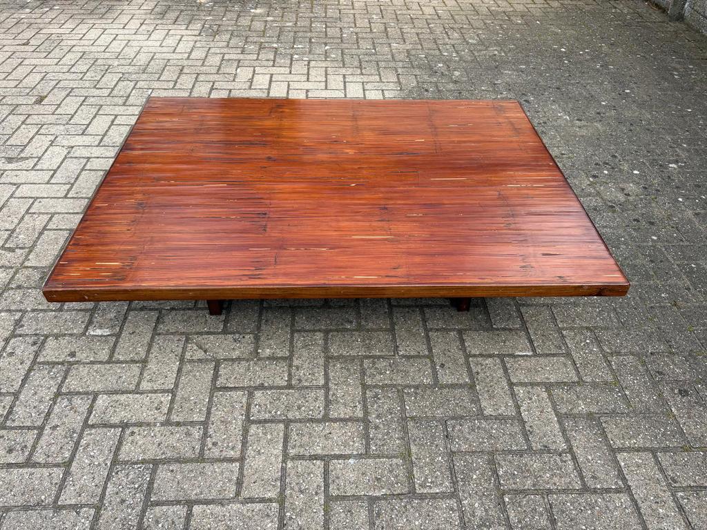 ❤️ Axel Vervoordt bamboe vintage design salontafel, Huis en Inrichting, Ophalen, Gebruikt