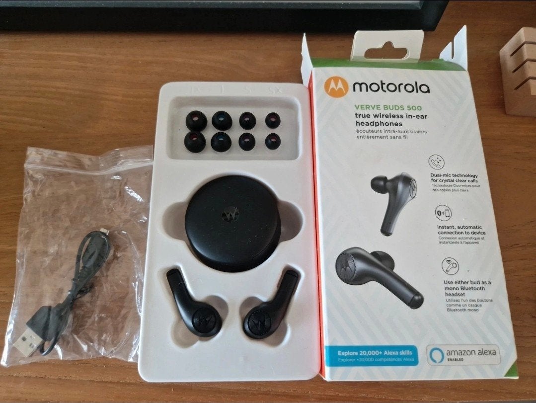 Motorola Verve Buds 500 in originele doos
Éénmaal geb, Audio, Tv en Foto, Hoofdtelefoons, Overige merken, In-ear, Ophalen of Verzenden
