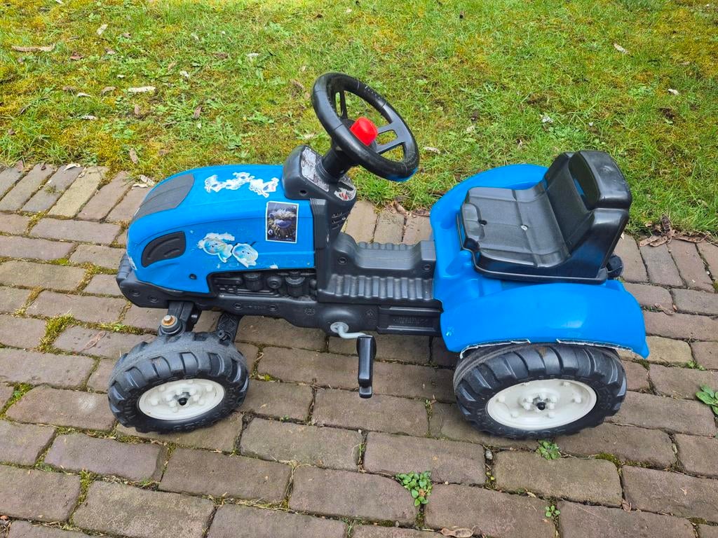 Kinder speelgoed tractor, Ophalen