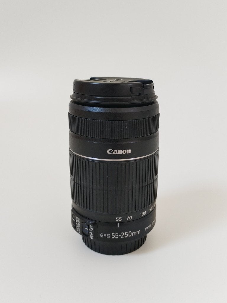 Téléobjectif Canon EFS 55-250mm f4-5.6 IS II, TV, Hi-fi & Vidéo, Zoom, Téléobjectif, Utilisé, Canon EF-S