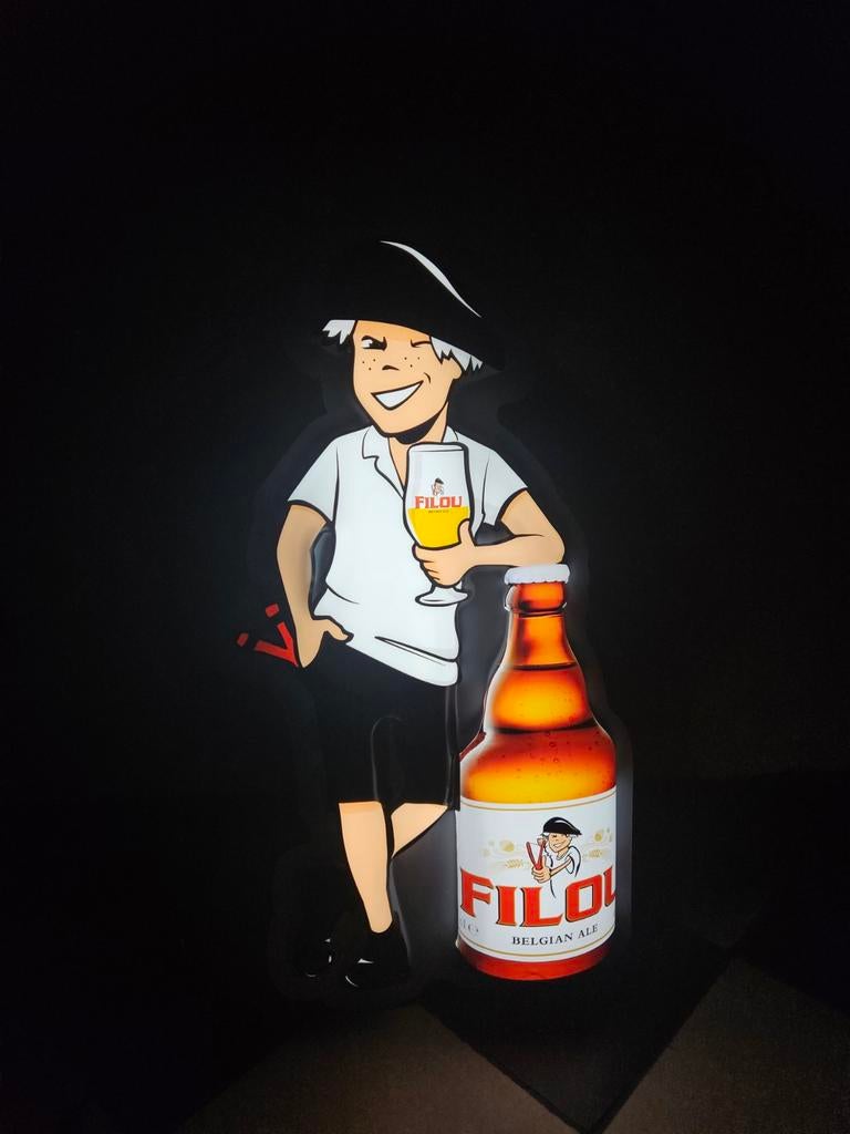 Filou verlichting, Verzamelen, Biermerken, Ophalen