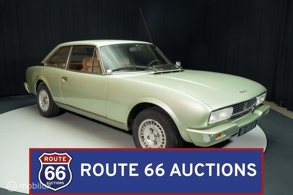 Peugeot 504 Coupe | 1979 | Route 66 Auctions, Autos, Oldtimers & Ancêtres, Entreprise, Achat, Peugeot, Essence, Autre carrosserie