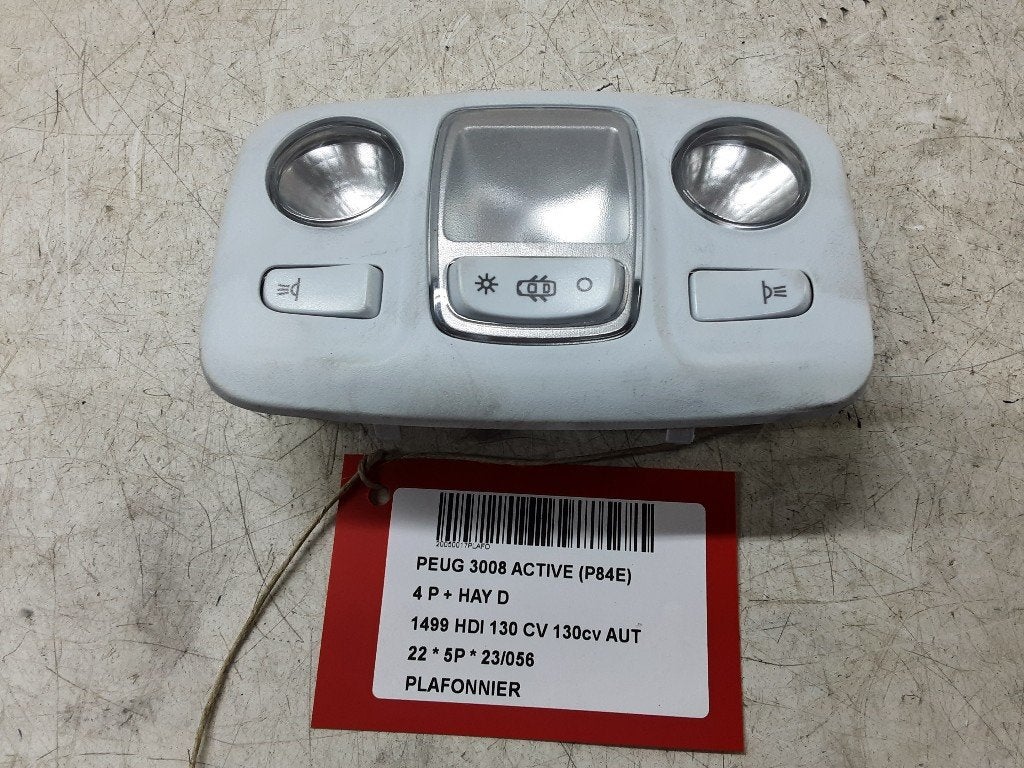 ECLAIRAGE DE PLAFONNIER Peugeot 3008 II (M4 / MC / MJ / MR), Kontakt-peugeot@peugeot.com, Utilisé, Peugeot Deutschland GmbH, Bahnhofsplatz
65423  Rüsselsheim, DE