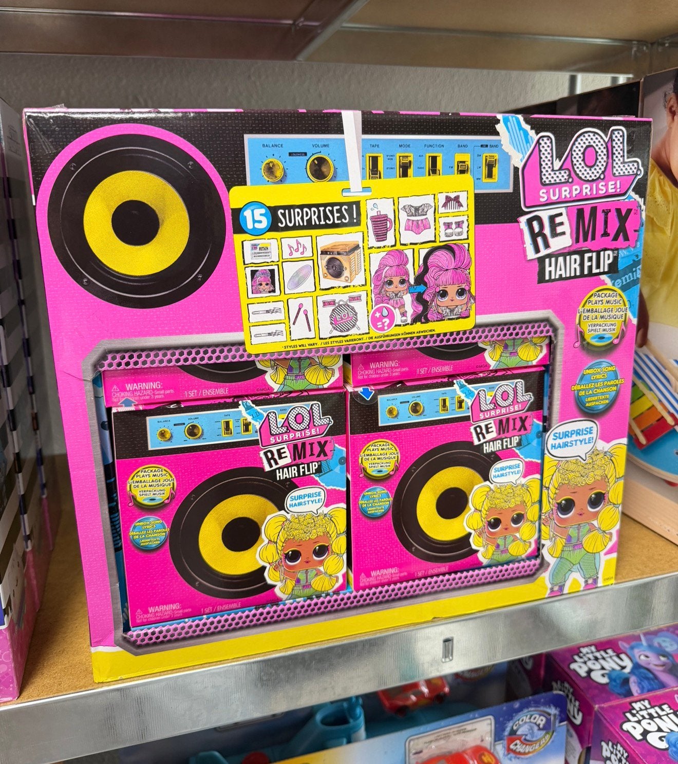 Ah ah, surprise ! Remix Hairflip Tots Serie A - Mini Pop LOL, Enfants & Bébés, Jouets | Poupées, Enlèvement ou Envoi, Neuf, Autres types