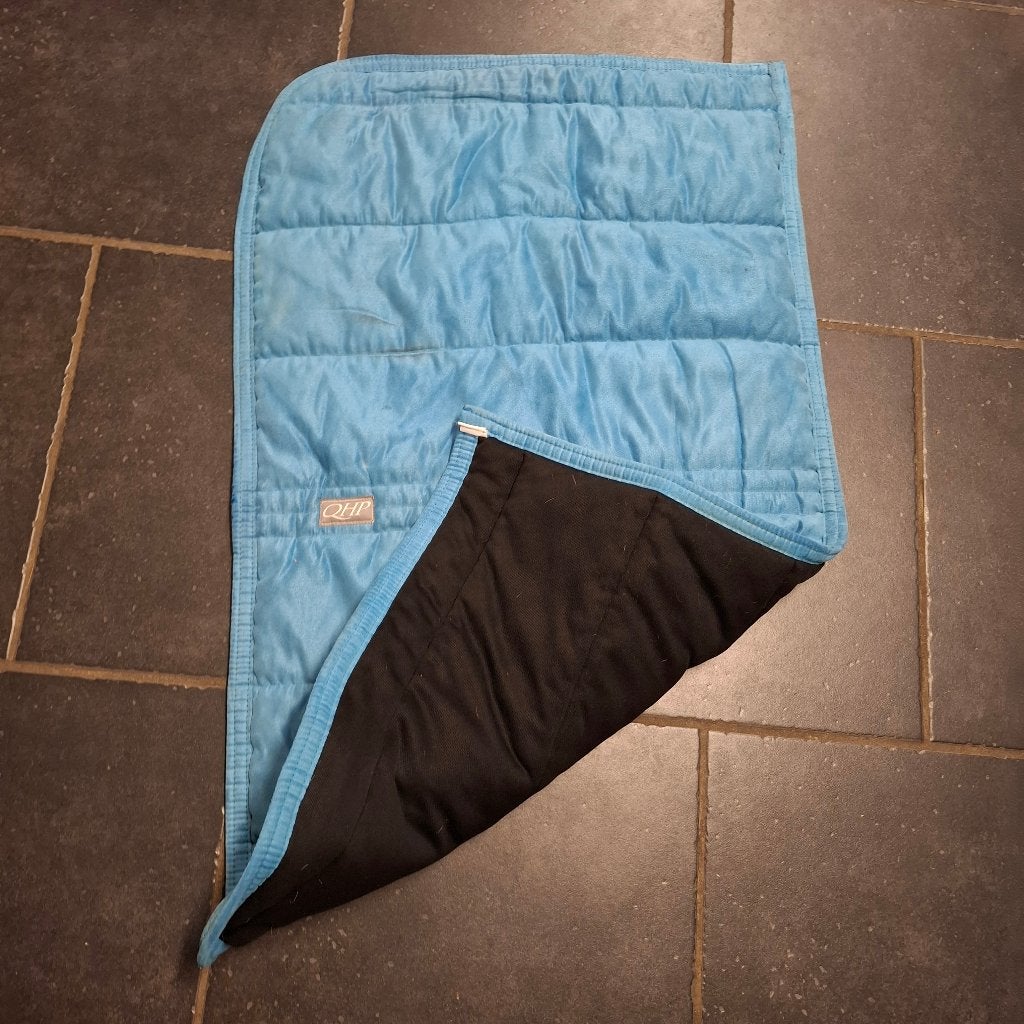 Zadeldoek blauw, Enlèvement ou Envoi, Comme neuf, Bleu